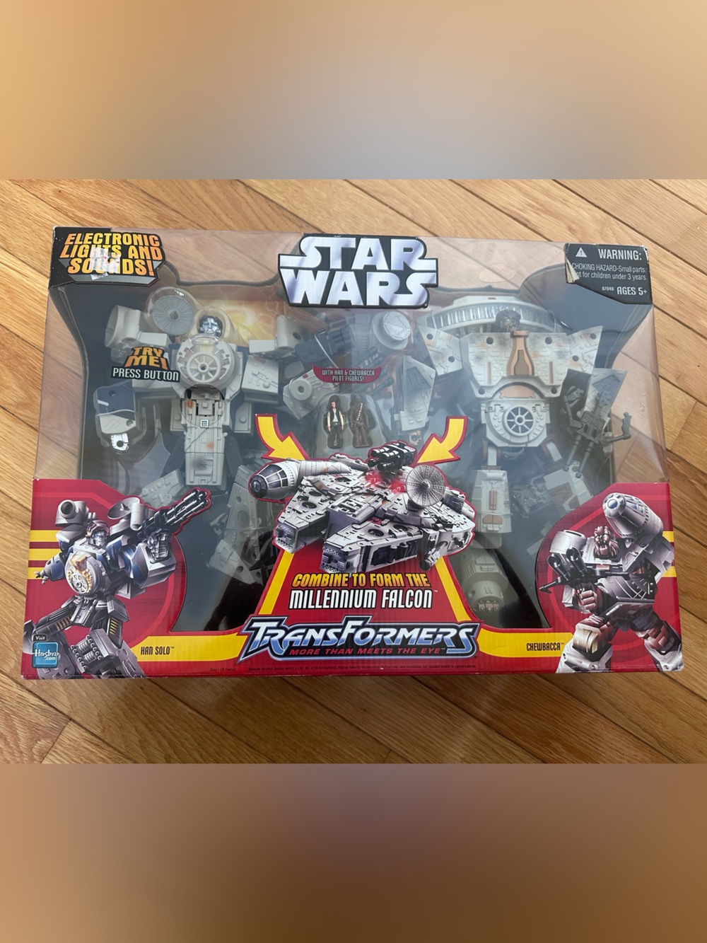Star Wars Millennium Falcon Transformers Playset